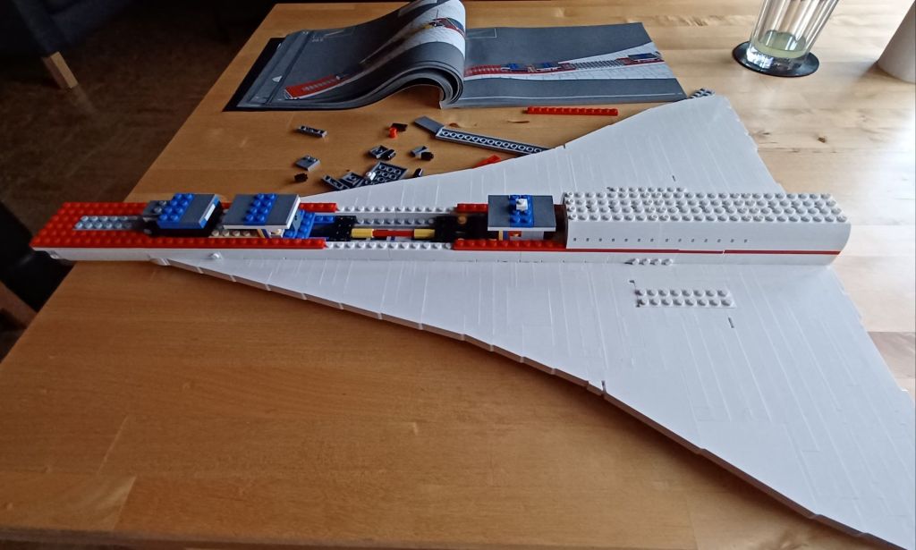 Bauabschnitte Lego Concorde